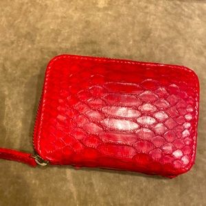 Phyton Snakeskin wallet.